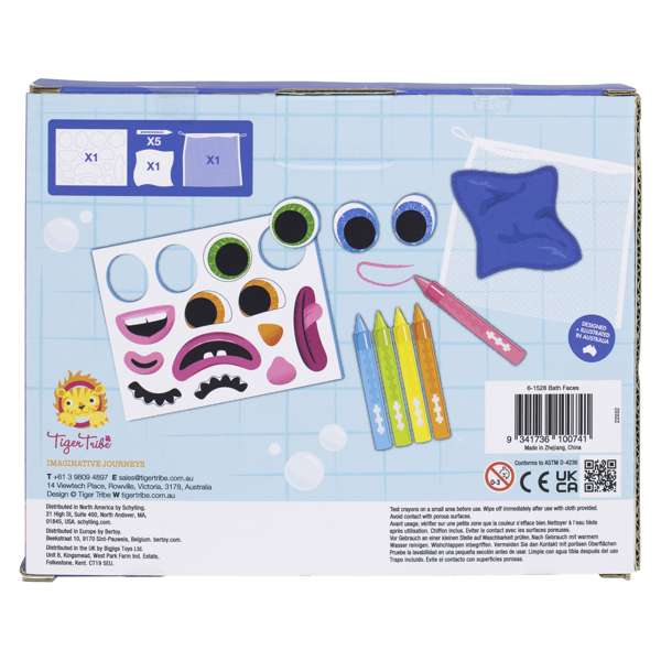 Bigjigs Bath Faces Bath Toy