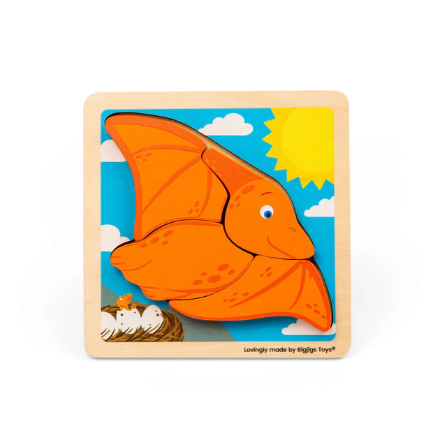 Bigjigs Chunky Lift Out Puzzle Pterodactyl