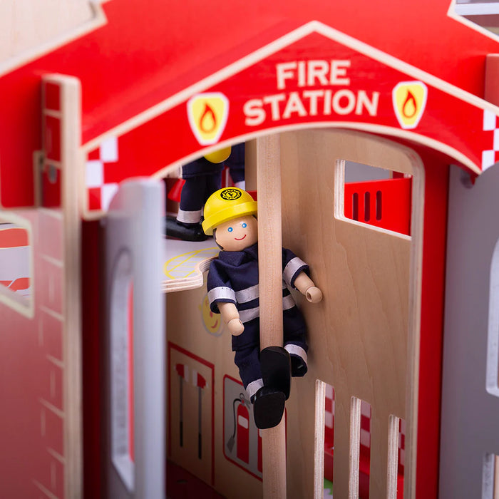 Bigjigs City Fire Station