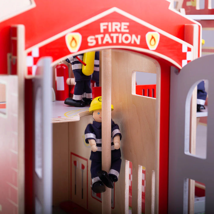 Bigjigs City Fire Station