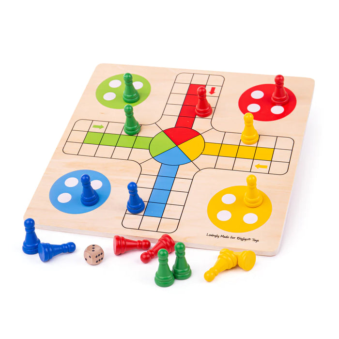 Bigjigs Traditional Ludo Game