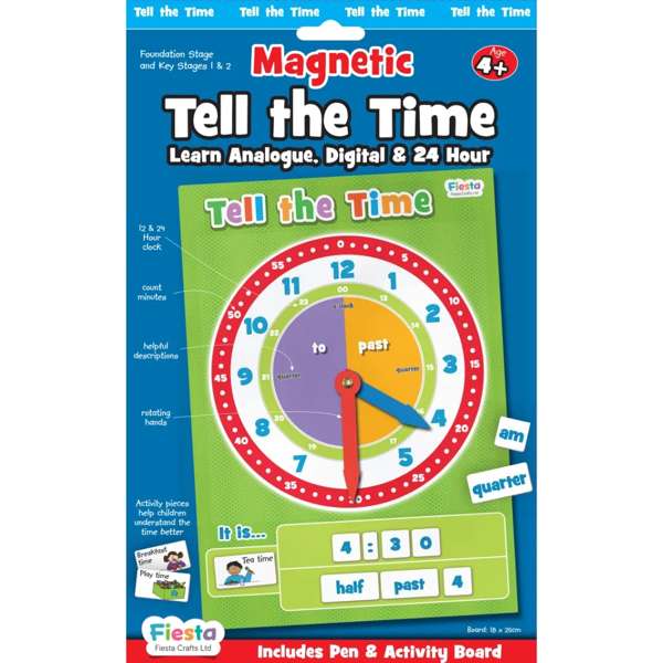 Bigjigs Magnetic Tell The Time
