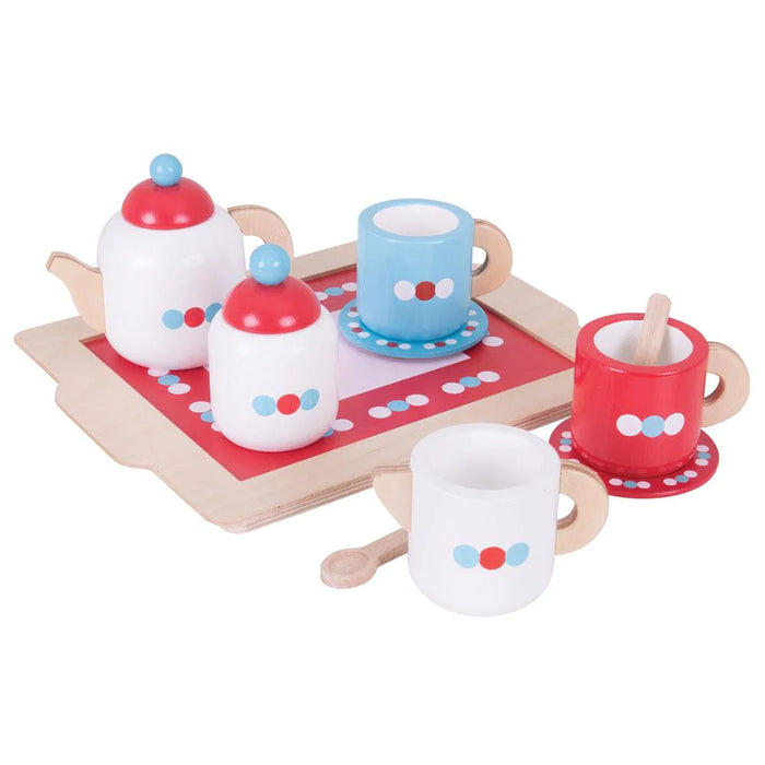 Bigjigs Tea Set on a Tray