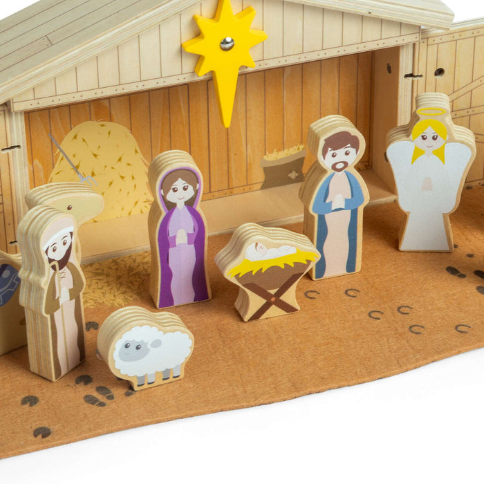 Bigjigs Wooden Nativity Set