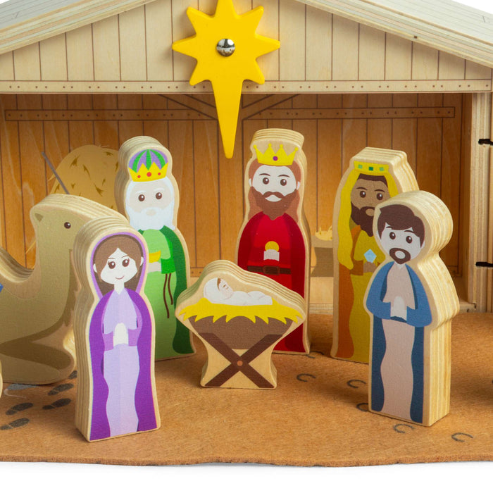 Bigjigs Wooden Nativity Set