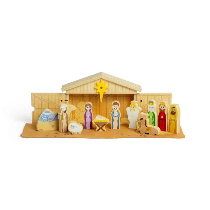 Bigjigs Wooden Nativity Set