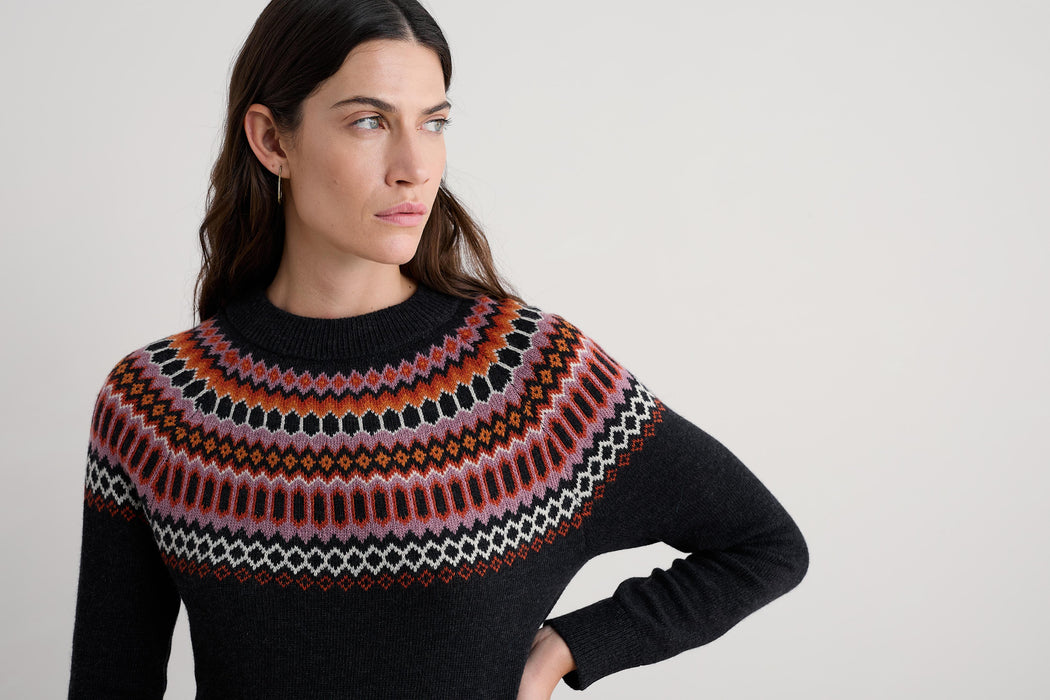 Seasalt Women's Bird Ring Dress In Modernist Elderberry Onyx