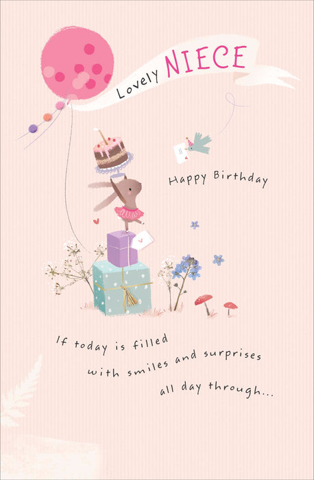 UKG Birthday Niece Card