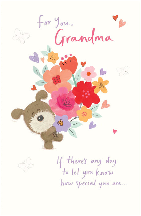 UKG 'For You Grandma' Birthday Card