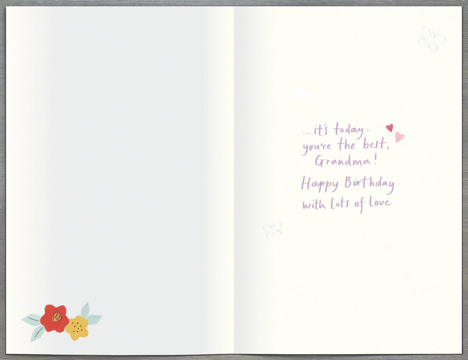 UKG 'For You Grandma' Birthday Card