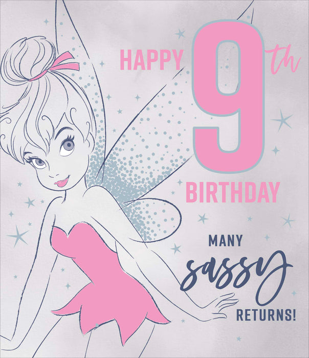 UKG 'Happy 9th Birthday Many Sassy Returns' Card