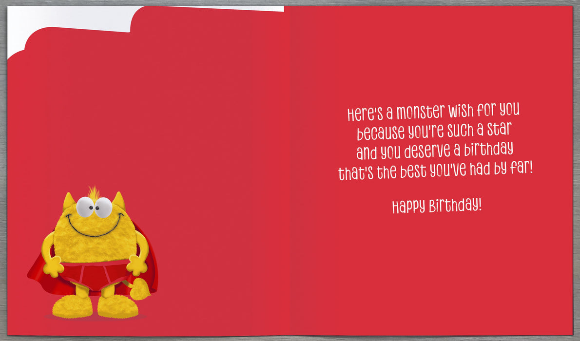 UKG Super Nephew Birthday Card