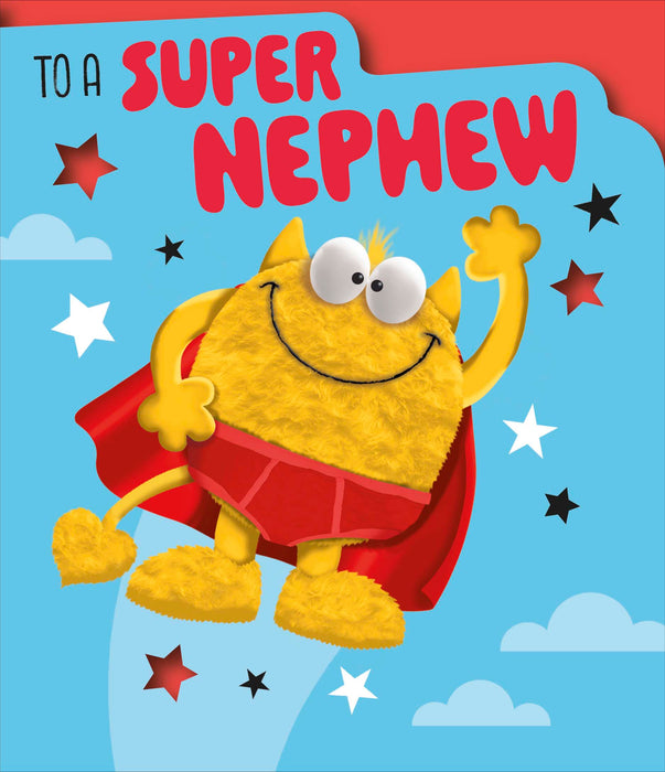 UKG Super Nephew Birthday Card