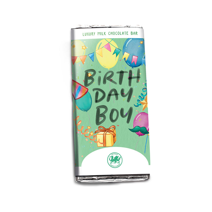 Birthday Boy Milk Chocolate Bar 85g