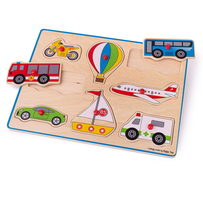 BigJigs Lift Out Puzzle - Transport