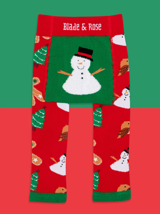 Blade and Rose Snowman Leggings