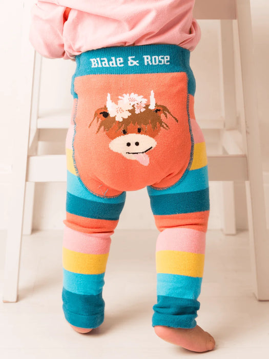Blade & Rose Bonnie Highland Cow Leggings