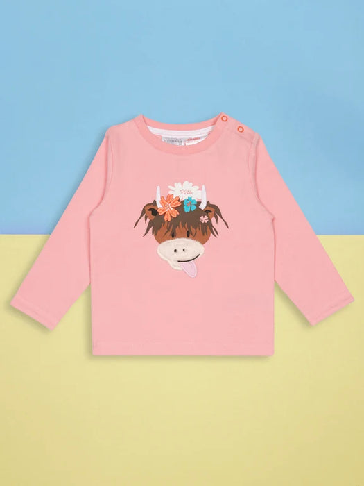 Blade & Rose Bonnie Highland Cow Top