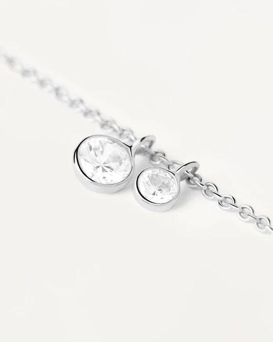 PDPAOLA Bliss Necklace Silver