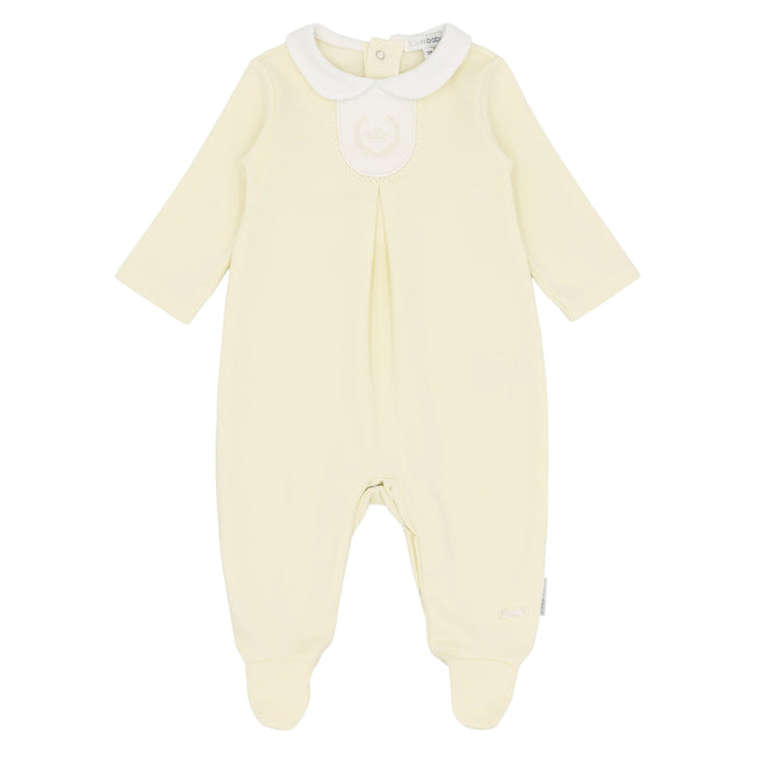Blue Baby Blues Baby Crown Lemon Babygrow