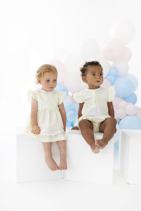 Blues Baby Annecy Lemon Smocked Dress