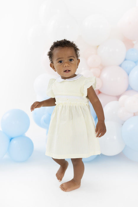 Blues Baby Annecy Lemon Smocked Dress