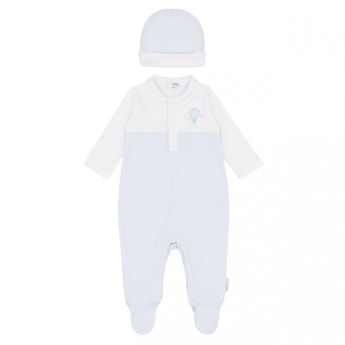 Blues Baby Blue White All In One With Hat