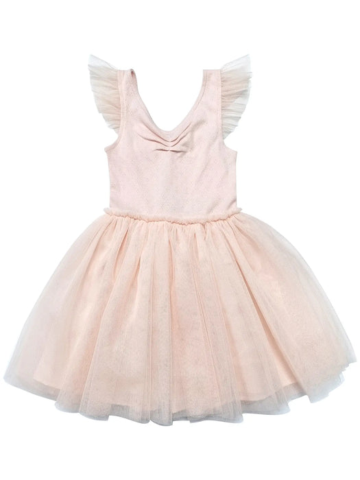 Albetta Blush Pointelle Ballerina Dress