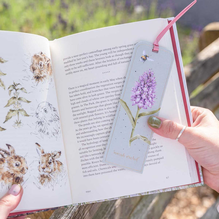Wrendale 'The Marsh Orchid' Bee Bookmark