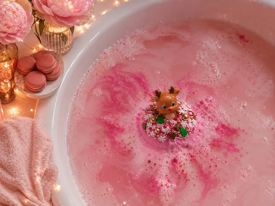 Bomb Cosmetics Ruby Reindeer Bath Blaster