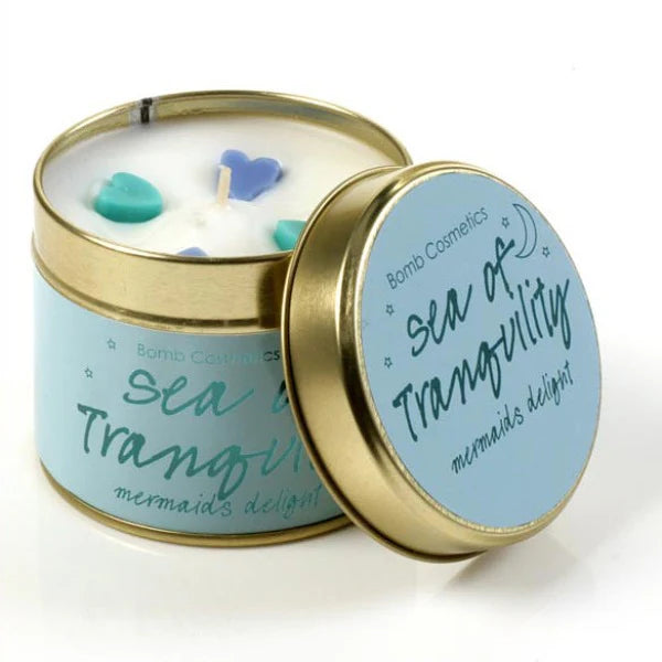 Bomb Cosmetics Sea of Tranquility Tinned Candle