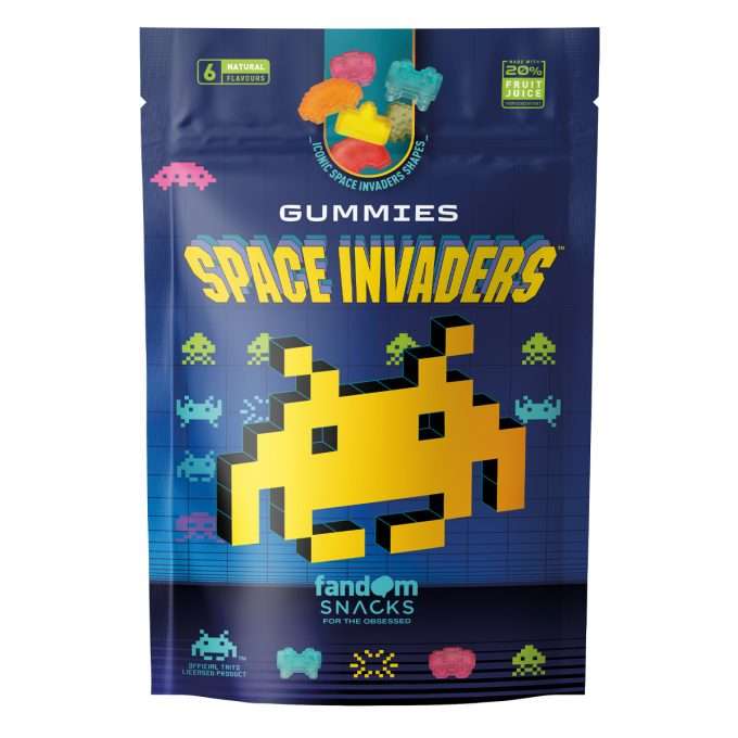 Bon Bon's Space Invaders Gummies Pouch