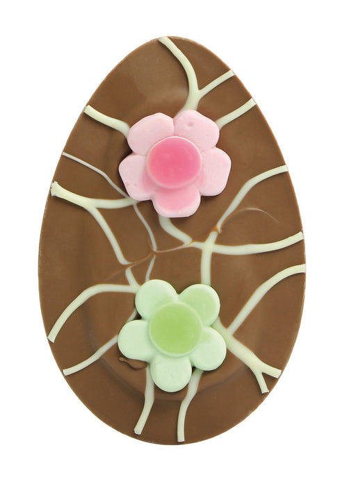 Milk Chocolate Floral Easter Egg Bar