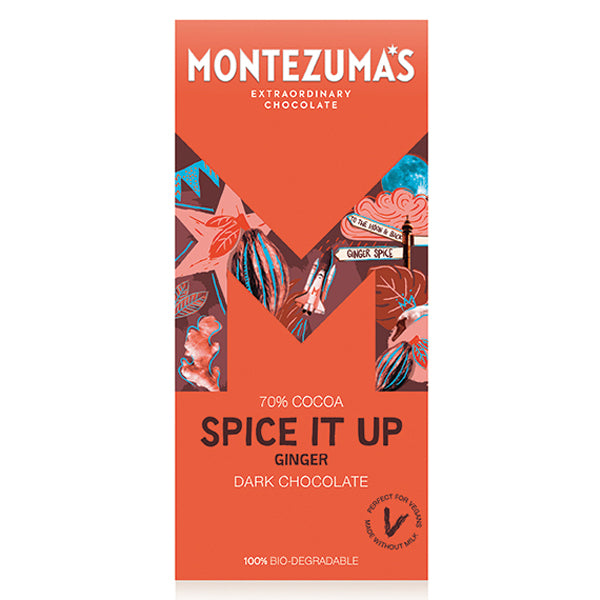 Montezuma*s Fiery Ginger Dark Chocolate Bar