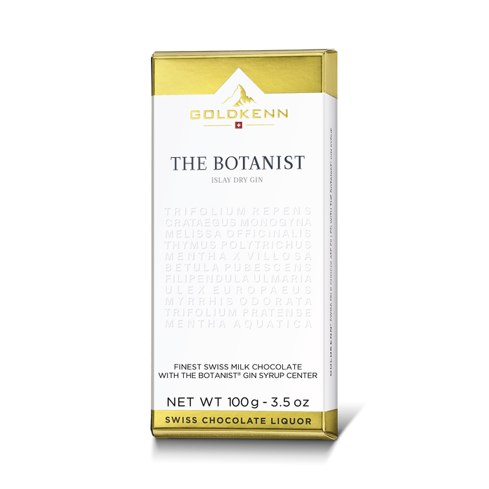 GoldKenn The Botanist Gin Liqueur Chocolate Bar