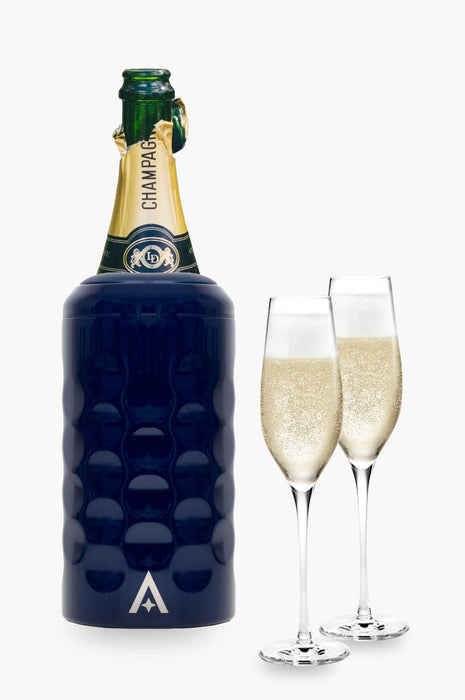 Uberstar Wine Bottle Cooler In Blue