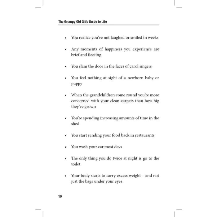 The Grumpy Old Gits Guide To Life Book