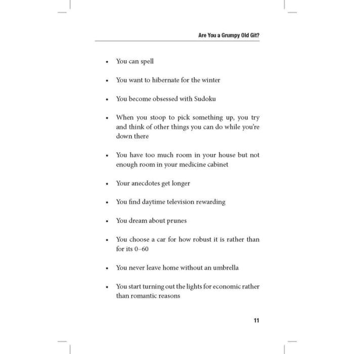 The Grumpy Old Gits Guide To Life Book