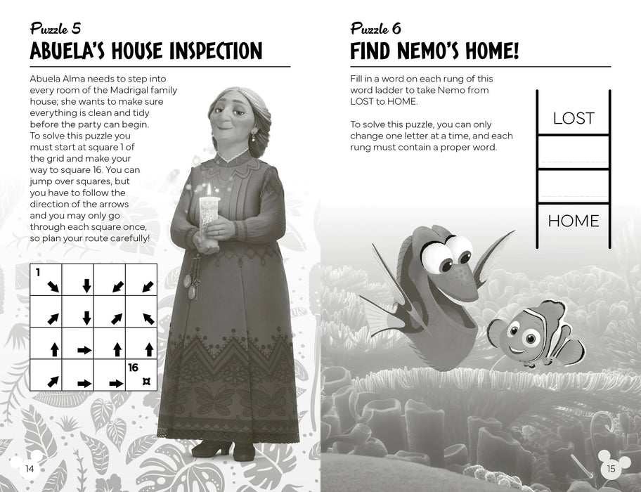 Boxer Disney Travel Puzzles Book