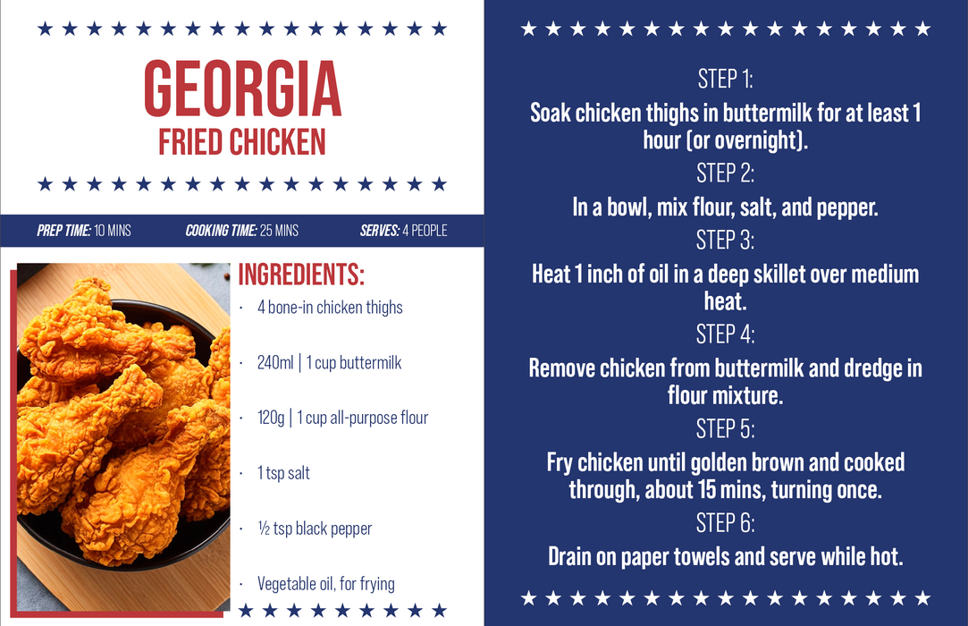 Boxer Easy Eats USA Road Trip Recipes Book