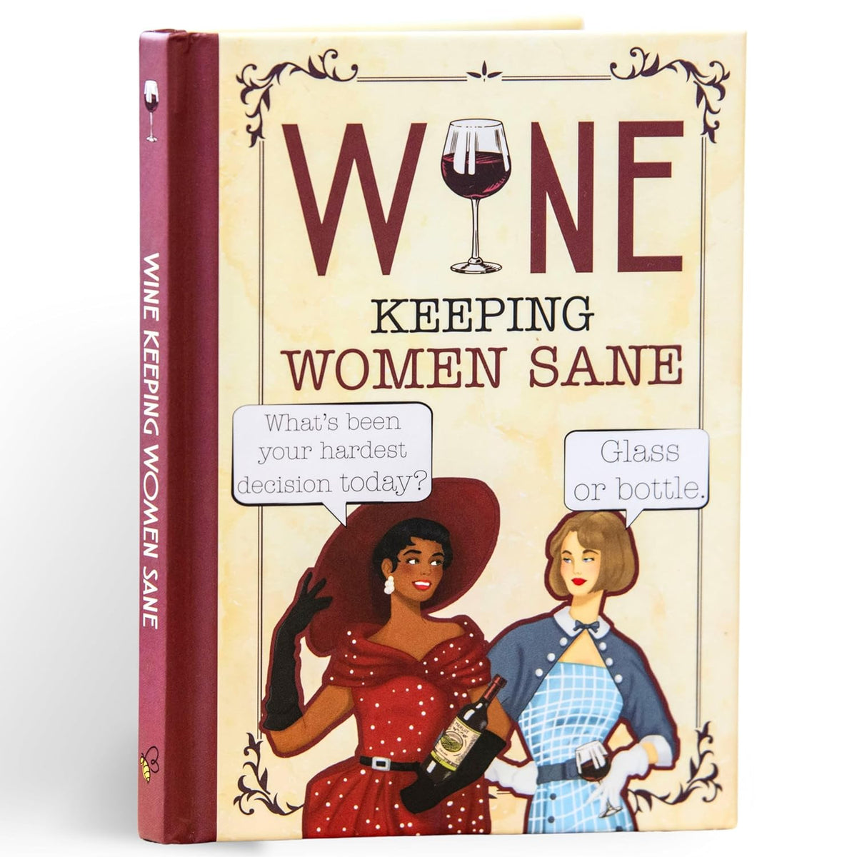 Boxer Wine Keeping Women Sane Book — Maple Gifts