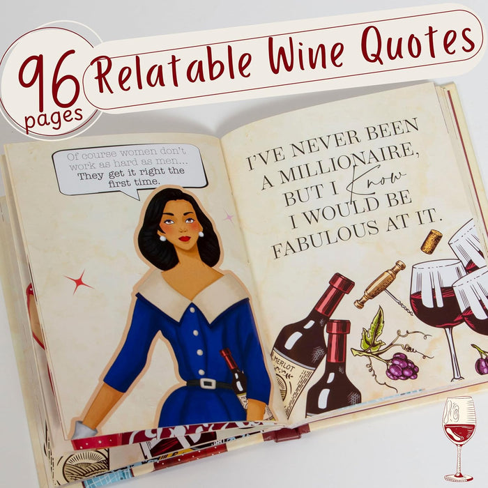 Boxer Wine Keeping Women Sane Book