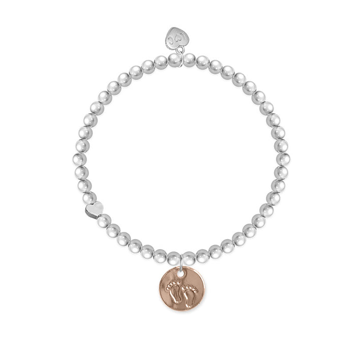 Life Charms New Mum Silver Bracelet