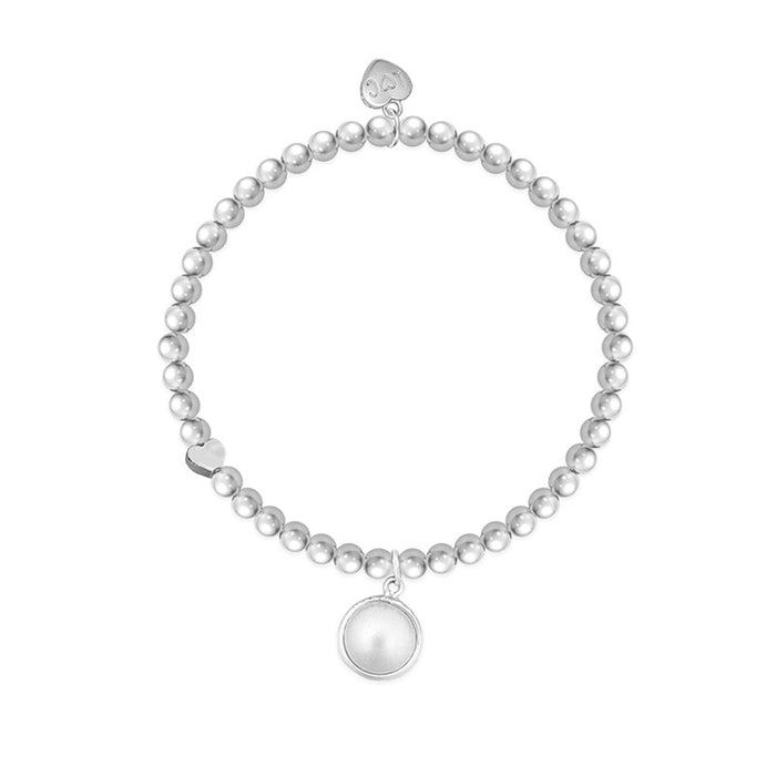 Life Charms I'm So Glad You're My Mother-In-Law Silver Bracelet