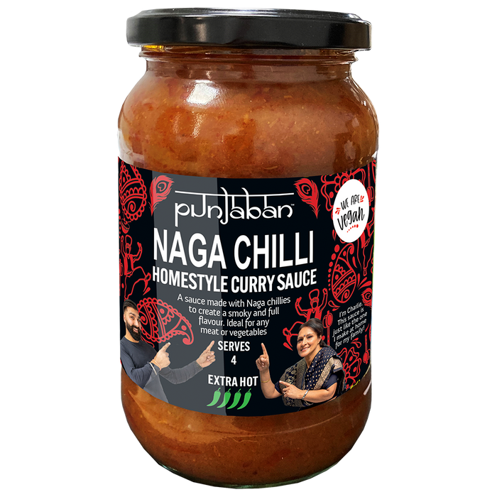 Bramble Punjaban Naga Chilli Curry Sauce - Very Hot