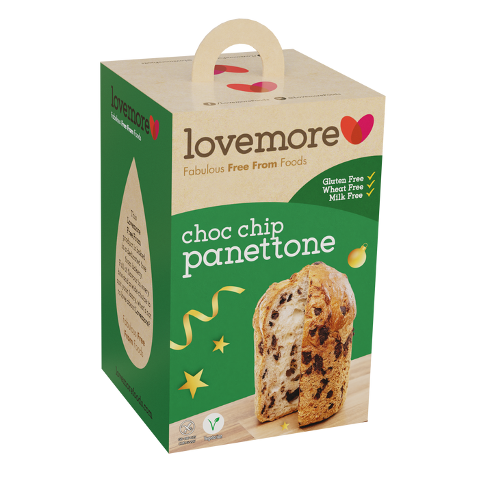 Lovemore Gluten Free Chocolate Chip Panettone