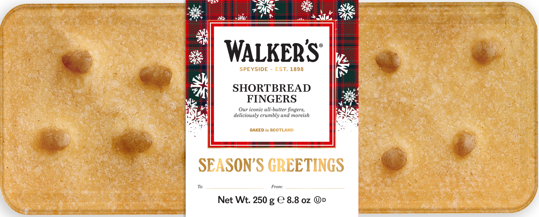 Walker's Shortbread Finger Shaped Biscuit Tin