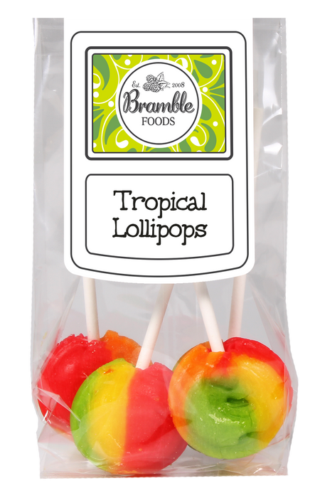 Tropical Favoured Lollipops