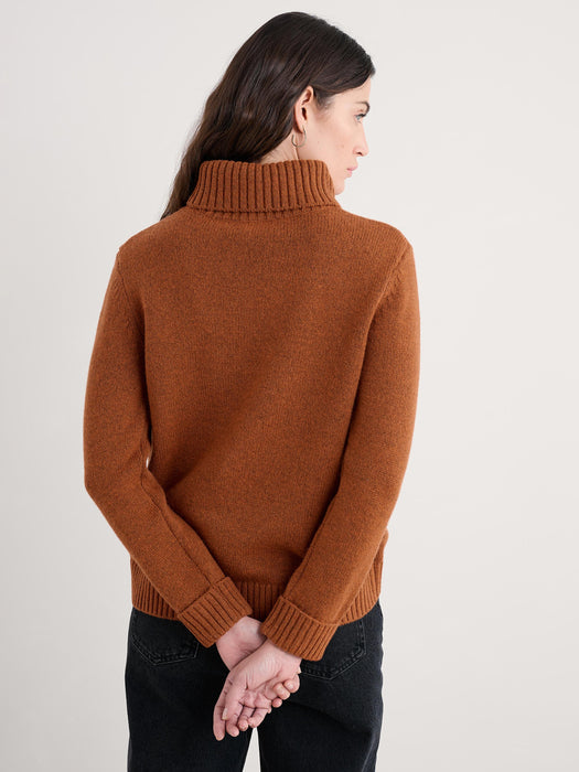 Seasalt Women's Braque Lambswool Jumper In Rusted