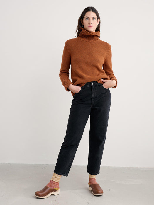 Seasalt Women's Braque Lambswool Jumper In Rusted
